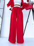 "MAJORY 74" set - jacket + pants - RED